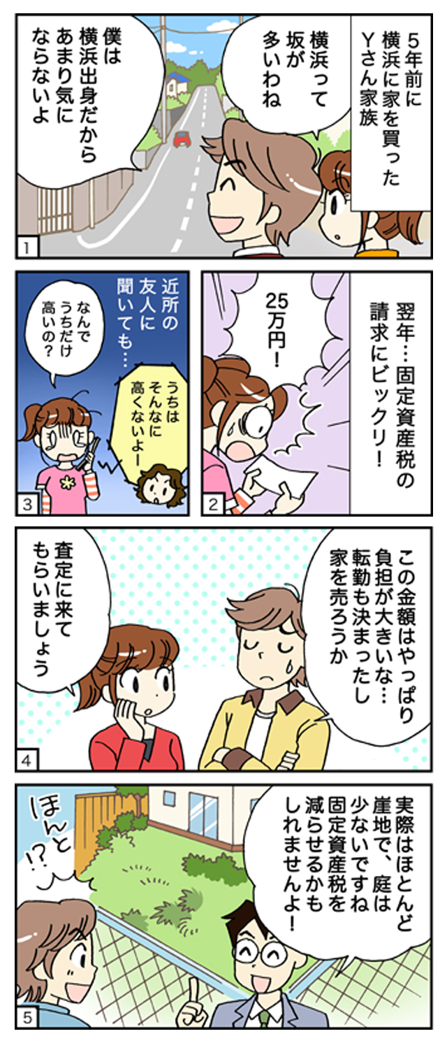 ケース6 こんな崖にまで固定資産税を払っていたなんて 住宅ローンの相談ならfp住宅相談ネットワーク